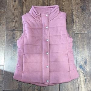 Pink Puffer Vest